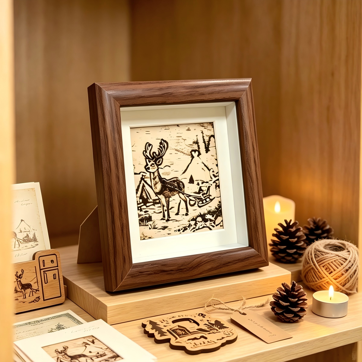 Birch Bark Decorative Artwork6
