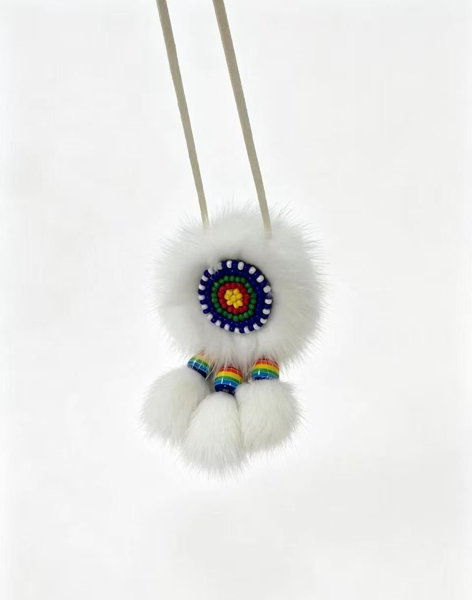 Double-sided Ewenki Sunflower Ornament