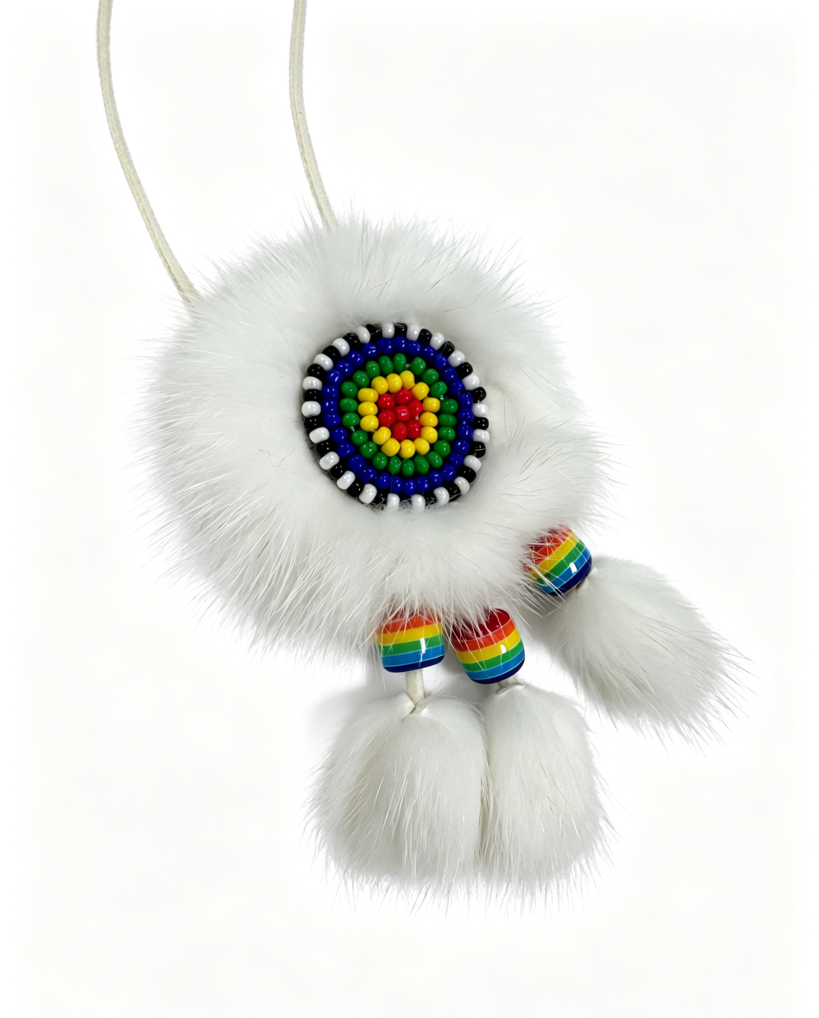 Double-sided Ewenki Sunflower Ornament - Image 3