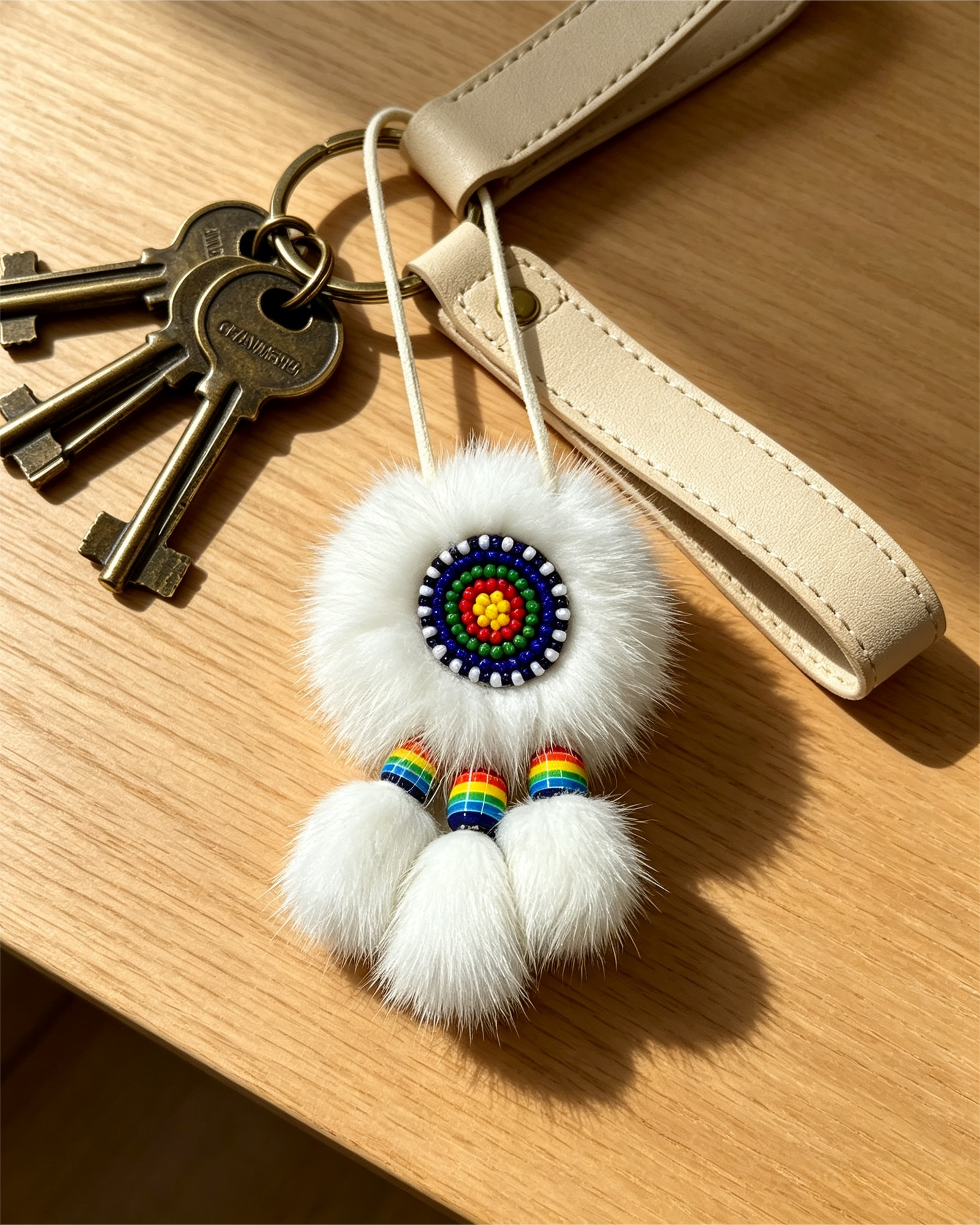 Double-sided Ewenki Sunflower Ornament - Image 10
