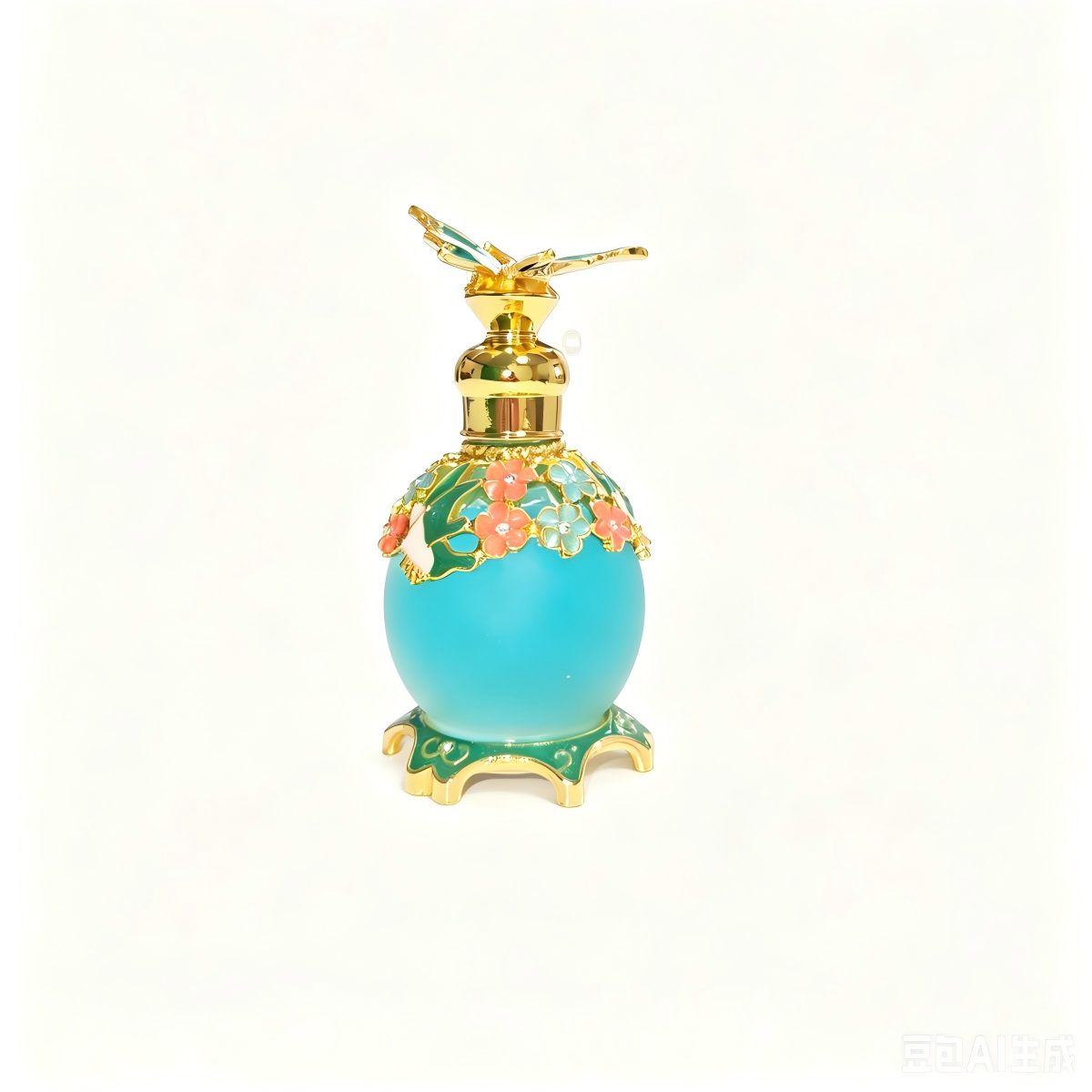 Handcrafted Butterfly Vanity Perfume Bottle