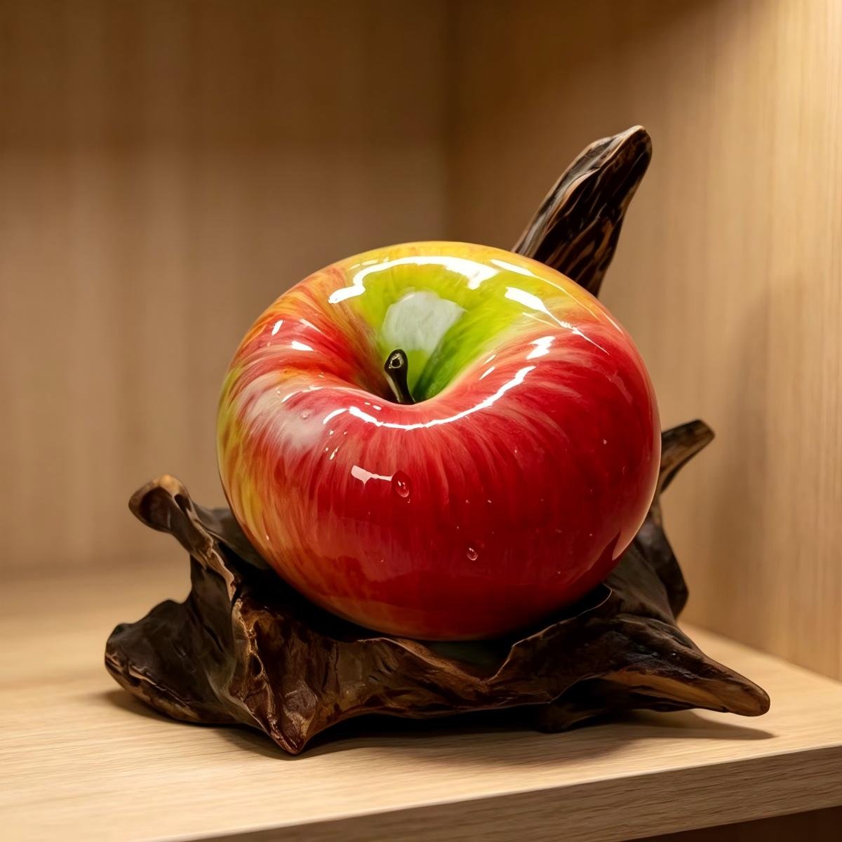 Handcrafted Peace & Joy Stone Ornament - Image 7
