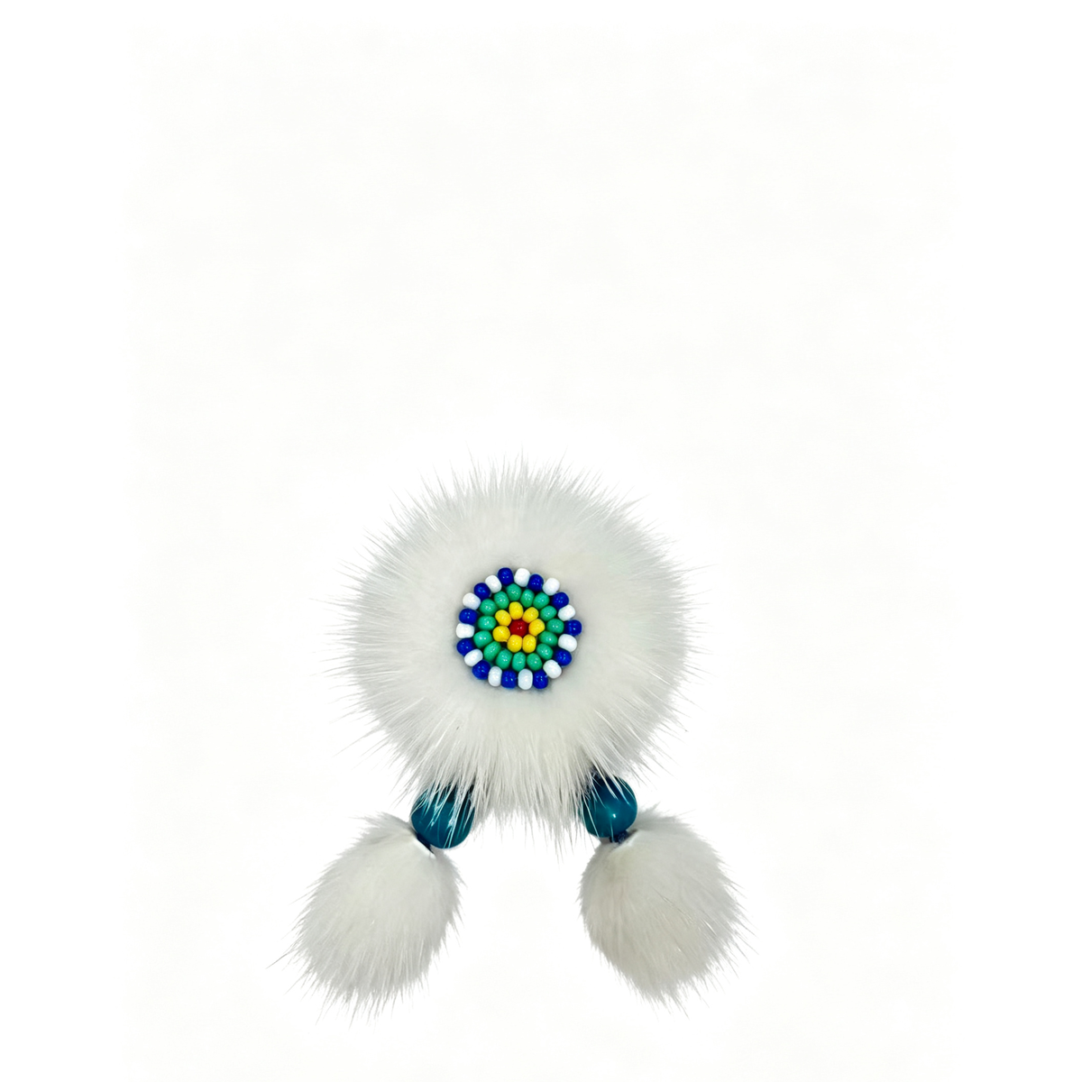 Handmade Ewenki Sunflower Fridge Magnet - Image 2