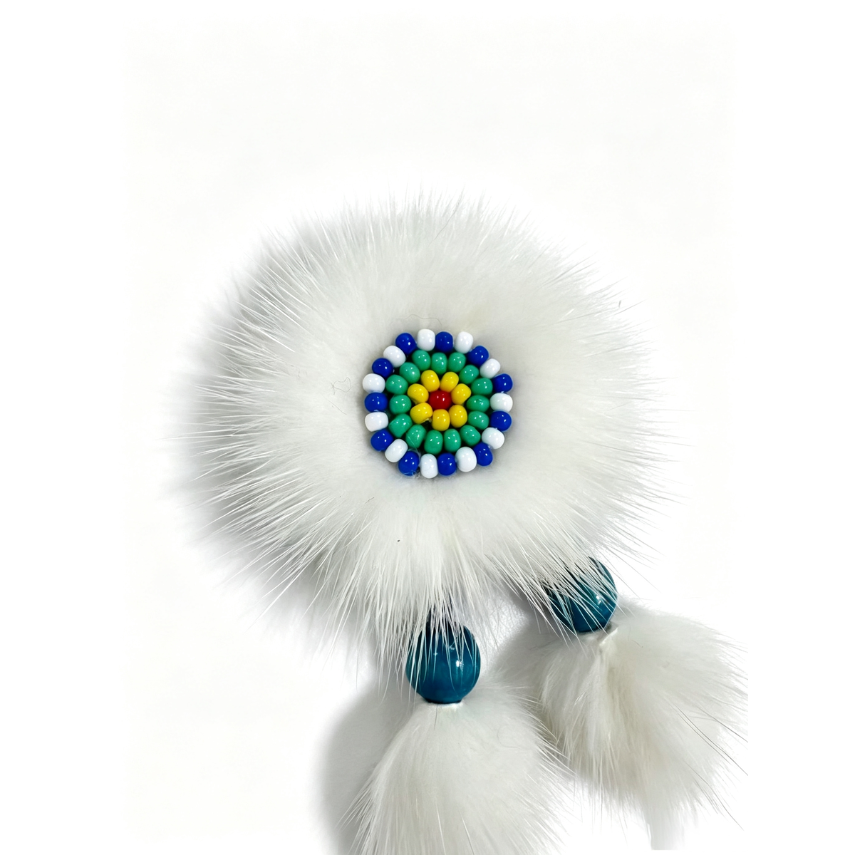 Handmade Ewenki Sunflower Fridge Magnet - Image 4
