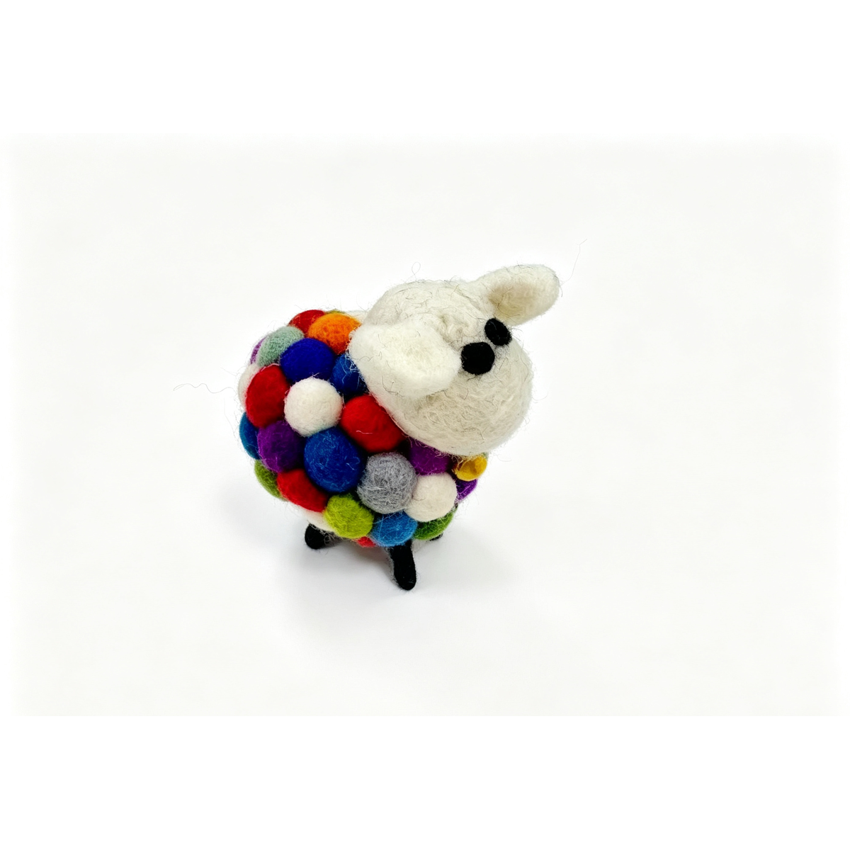 Handmade Felt Lamb Ornament - Image 3