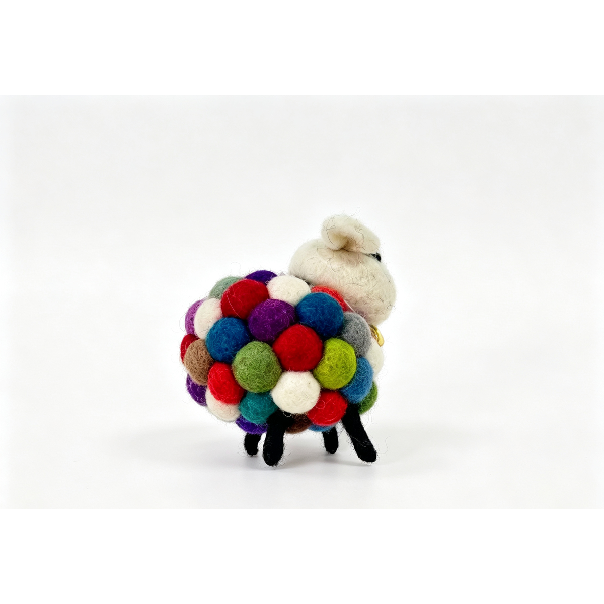 Handmade Felt Lamb Ornament - Image 4