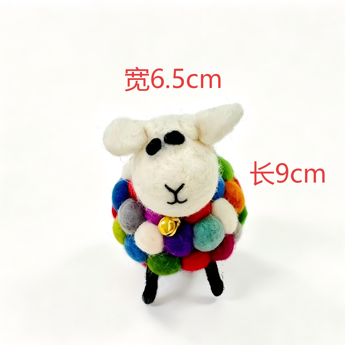 Handmade Felt Lamb Ornament - Image 7