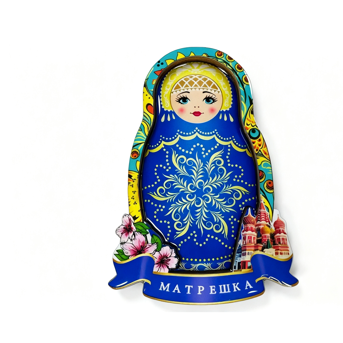 Handmade Matryoshka Fridge Magnet - Image 2