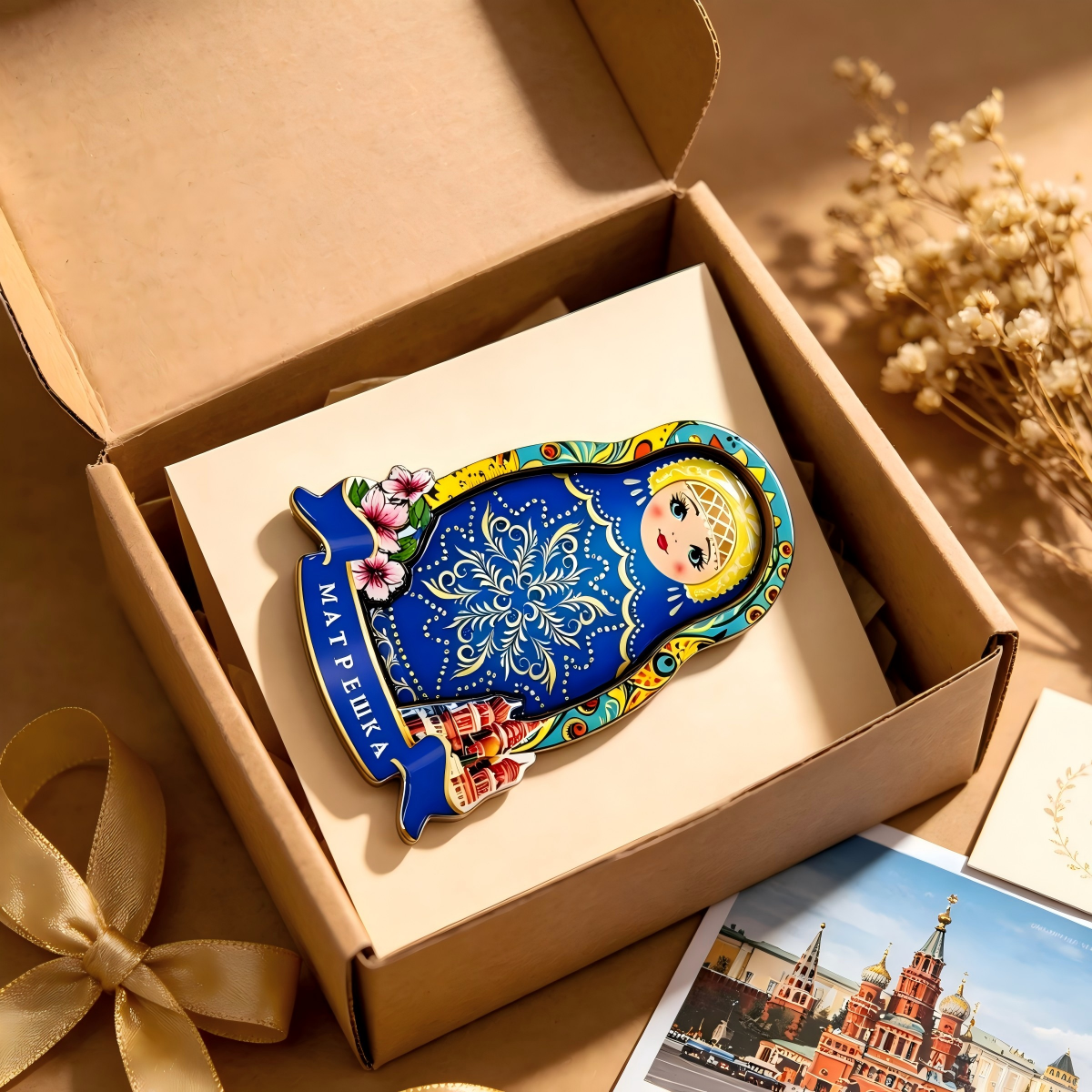 Handmade Matryoshka Fridge Magnet - Image 8