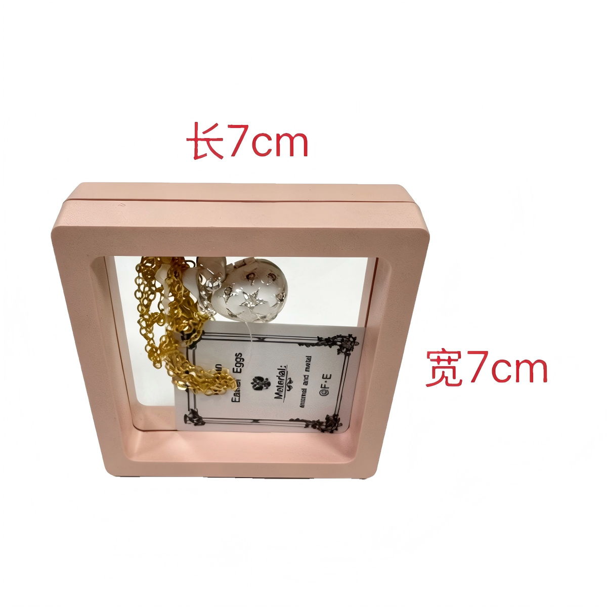 Lucky Egg Enamel Pendant Necklace - Image 8