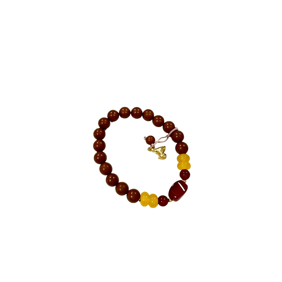 Prosperity Gardenia Agate Bracelet - Image 3