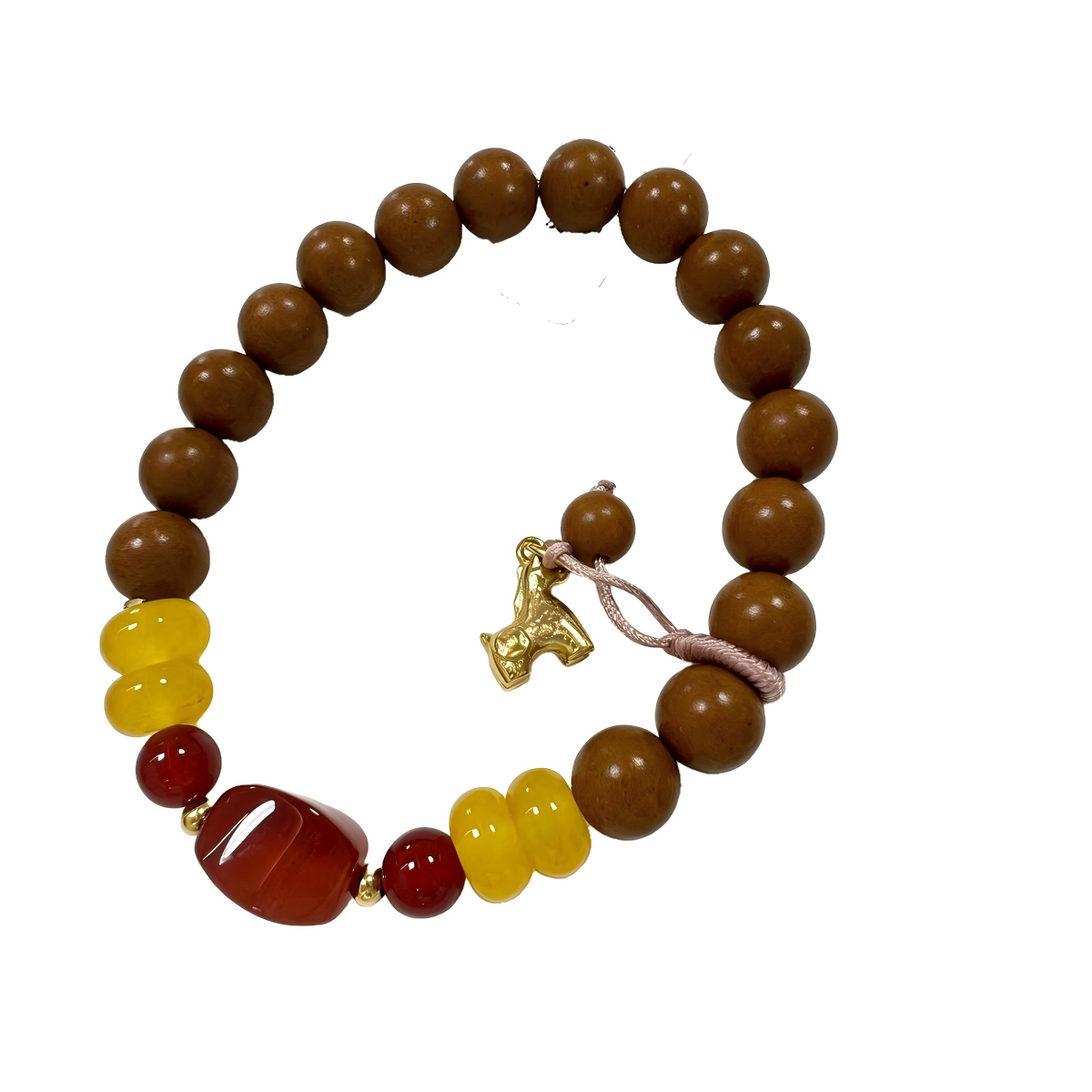 Prosperity Gardenia Agate Bracelet - Image 4