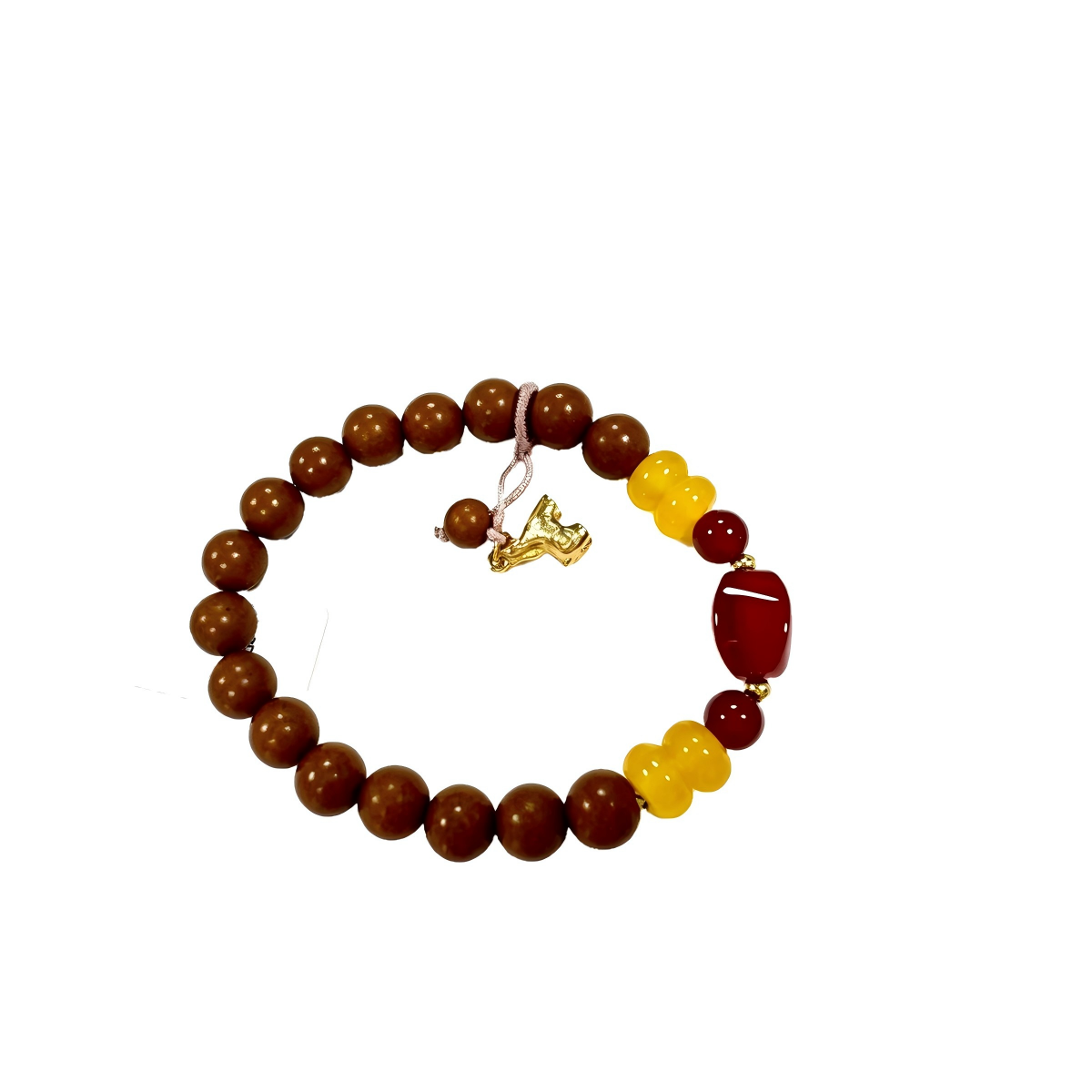 Prosperity Gardenia Agate Bracelet - Image 5