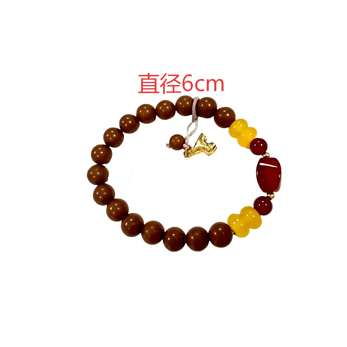 Prosperity Gardenia Agate Bracelet - Image 6