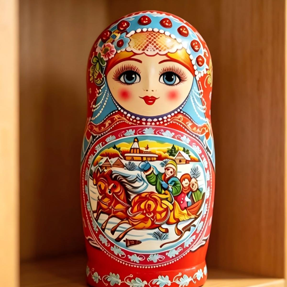 Six-Piece Matryoshka Doll Set - Image 7
